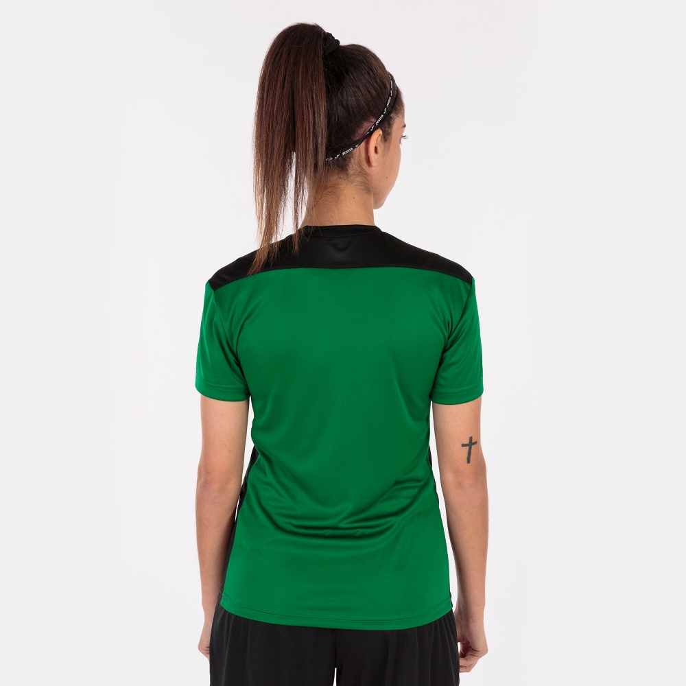 Tricou Joma Championship Vi cu Maneca Scurta verde negru