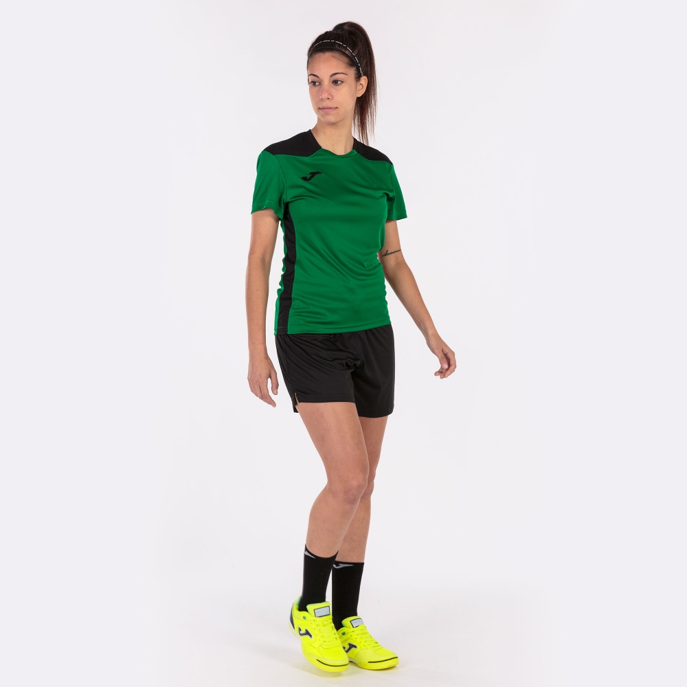 Tricou Joma Championship Vi cu Maneca Scurta verde negru