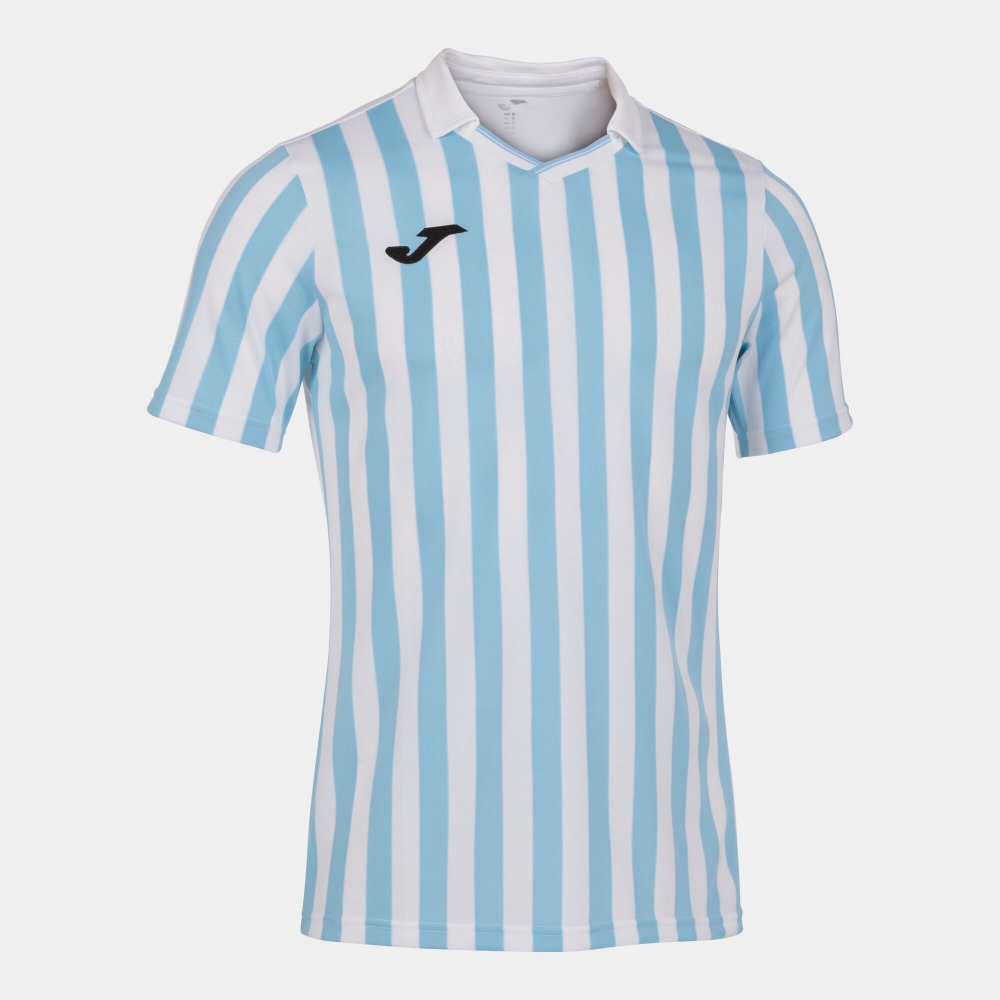 Tricou Joma Copa II cu Maneca Scurta alb Sky albastru