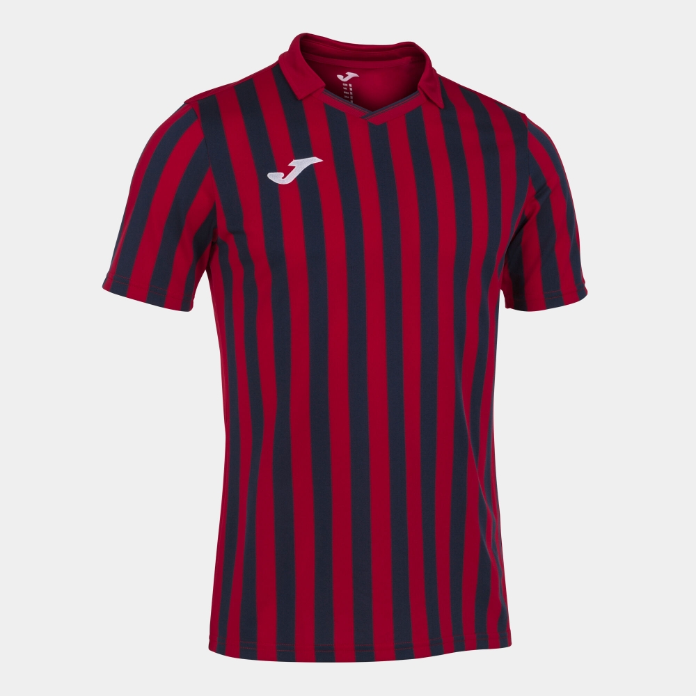 Tricou Joma Copa II cu Maneca Scurta rosu bleumarin