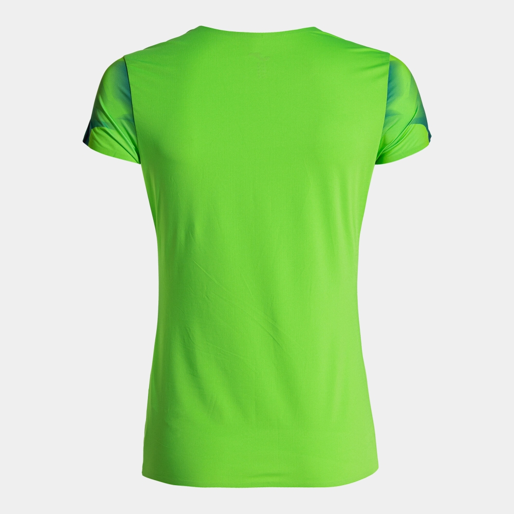 Tricou Joma Elite Xi maneca scurta Fluor verde bleumarin fosforescent