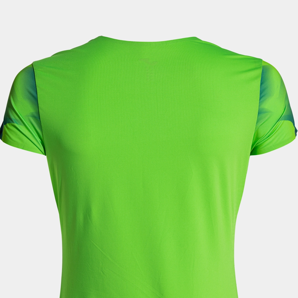 Tricou Joma Elite Xi maneca scurta Fluor verde bleumarin fosforescent