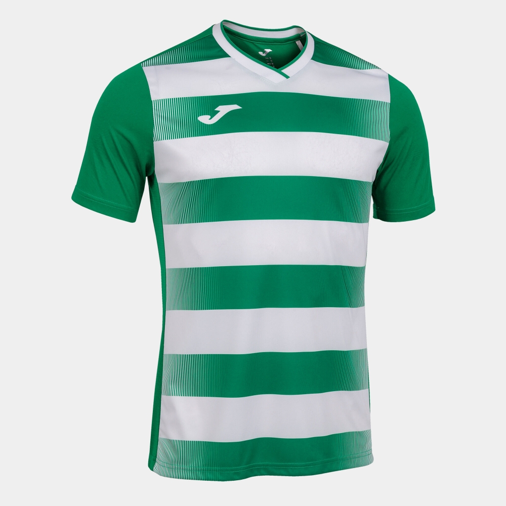 Tricou Joma Europa V maneca scurta verde alb