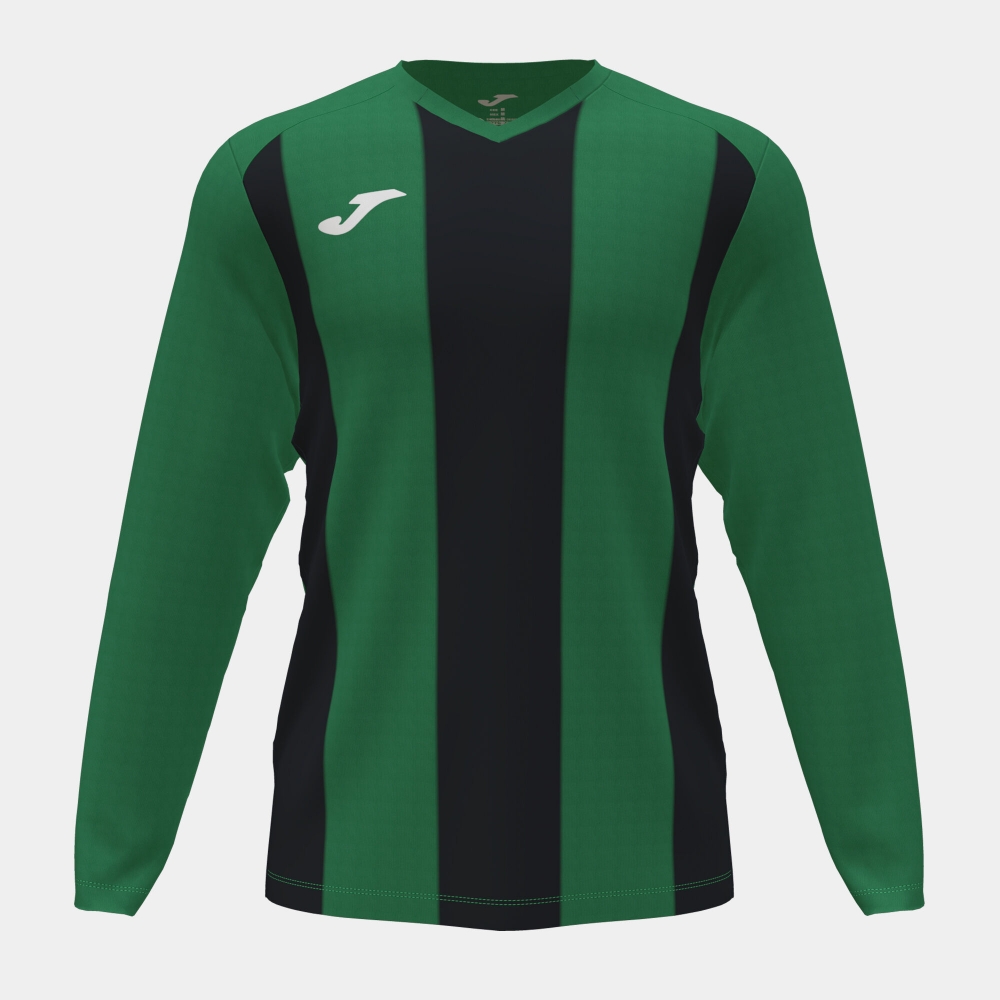 Tricou Joma Pisa II cu Maneca Lunga verde negru