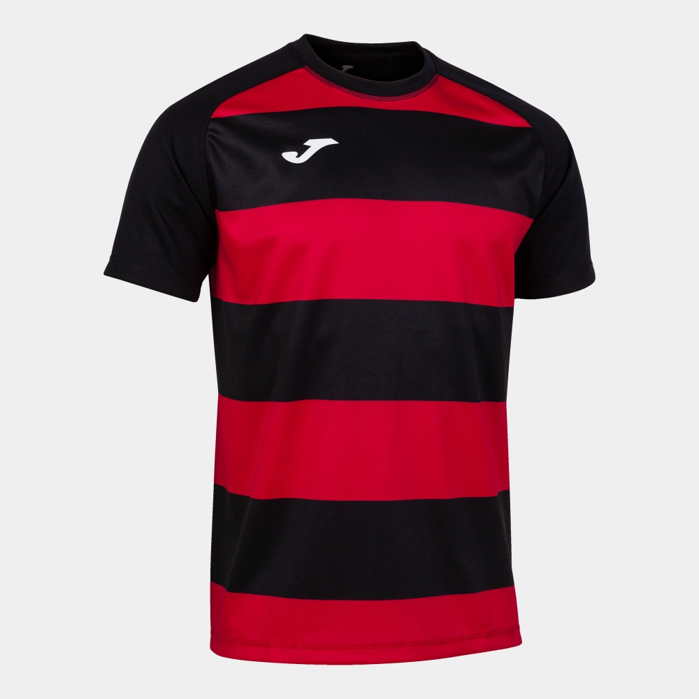 Tricou Joma Prorugby II maneca scurta negru rosu