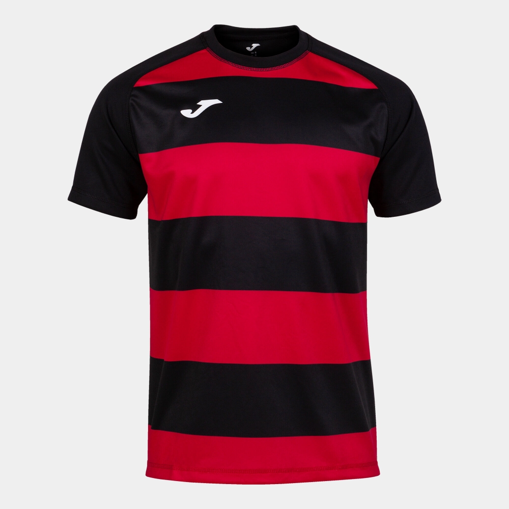 Tricou Joma Prorugby II maneca scurta negru rosu