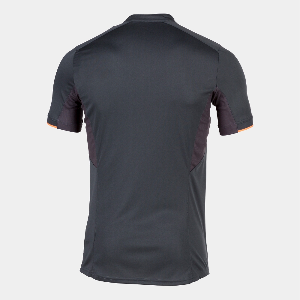 Tricou Joma Referee Anthracite cu maneca scurta gri inchis