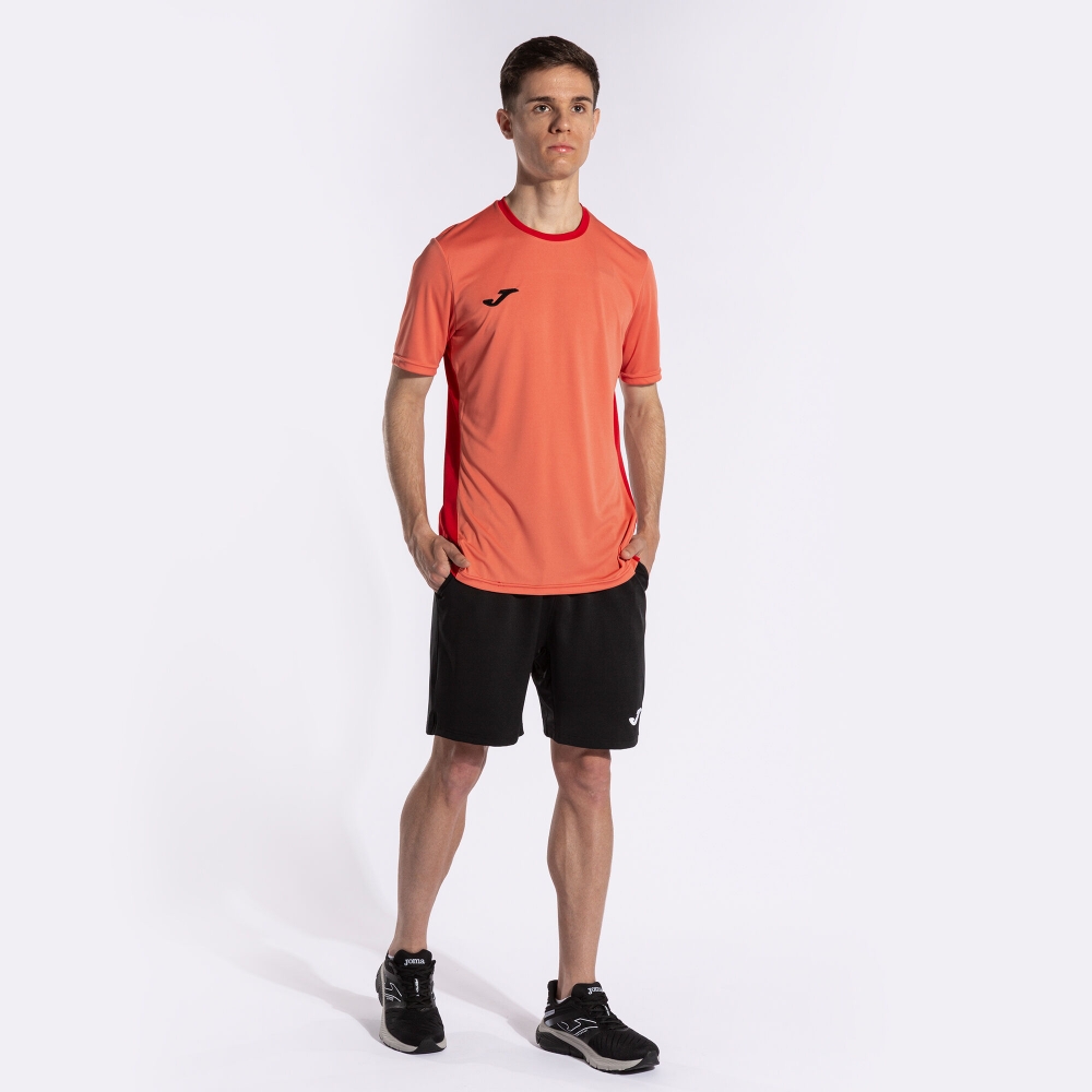 Tricou Joma Winner II maneca scurta Fluor portocaliu fosforescent