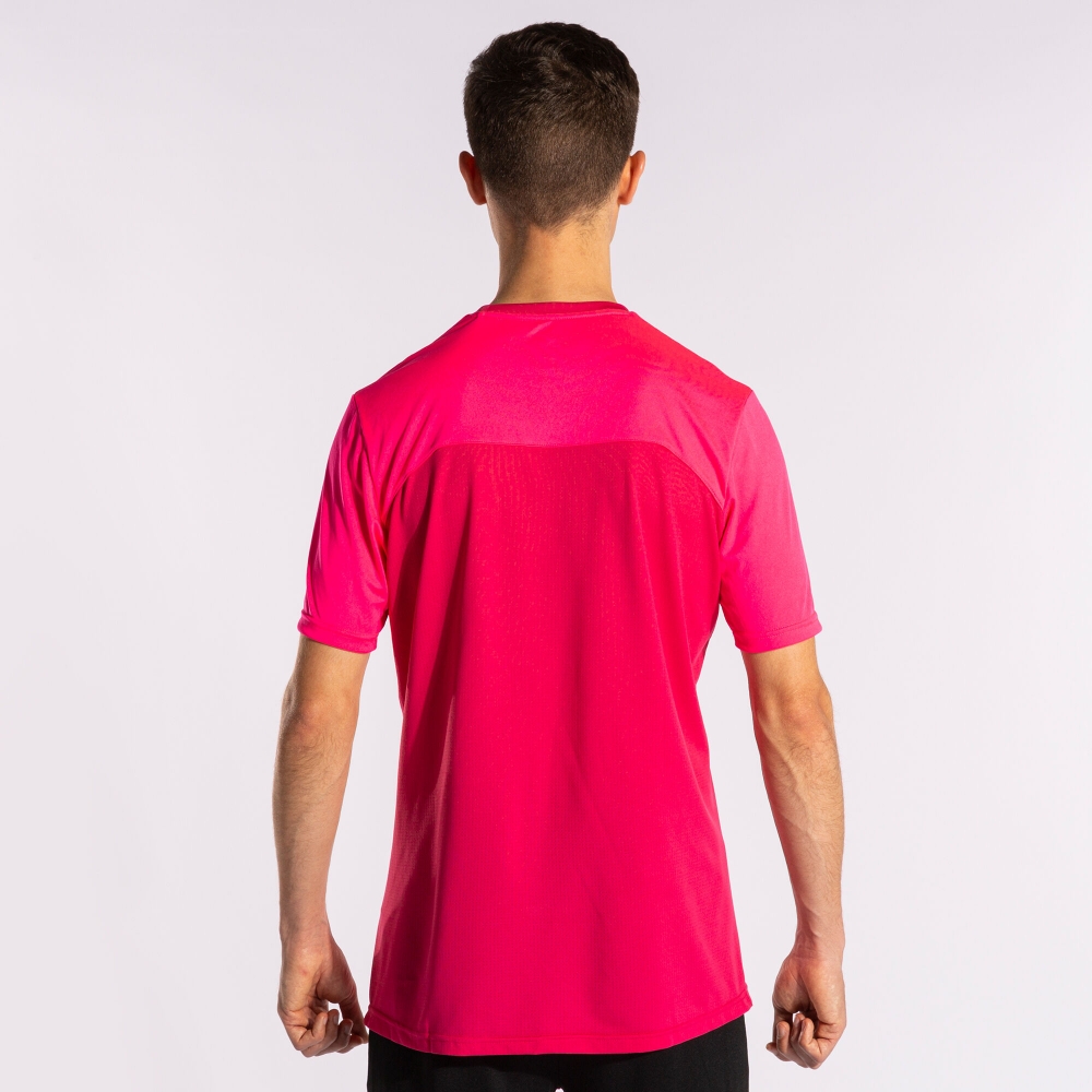 Tricou Joma Winner II maneca scurta Fluor roz fosforescent