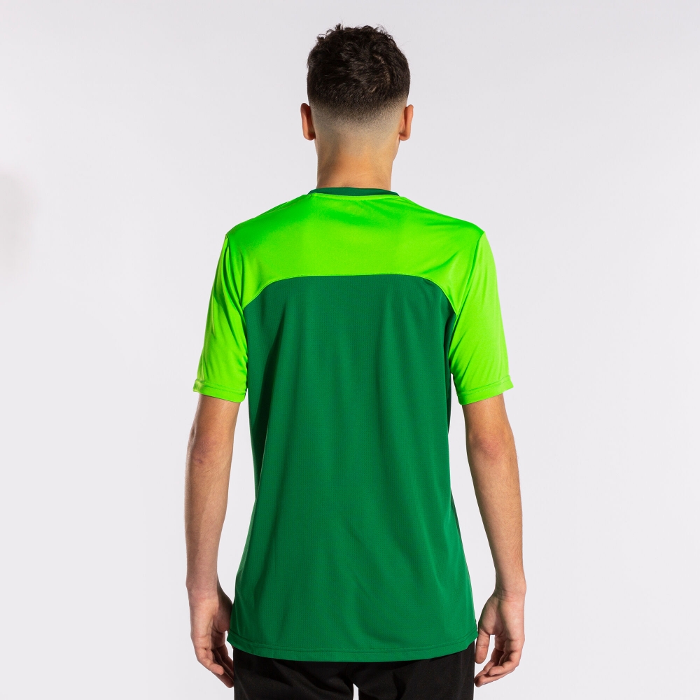 Tricou Joma Winner II maneca scurta Fluor verde fosforescent