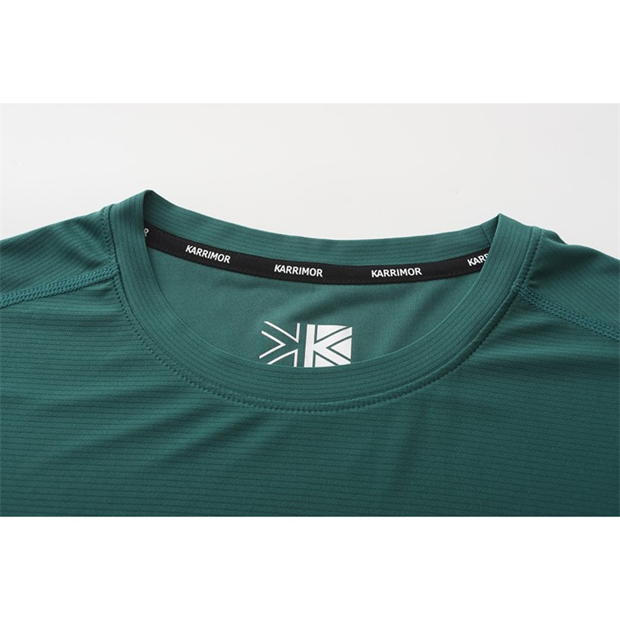 Tricou Karrimor cu Maneca Lunga Run pentru Barbati bleu