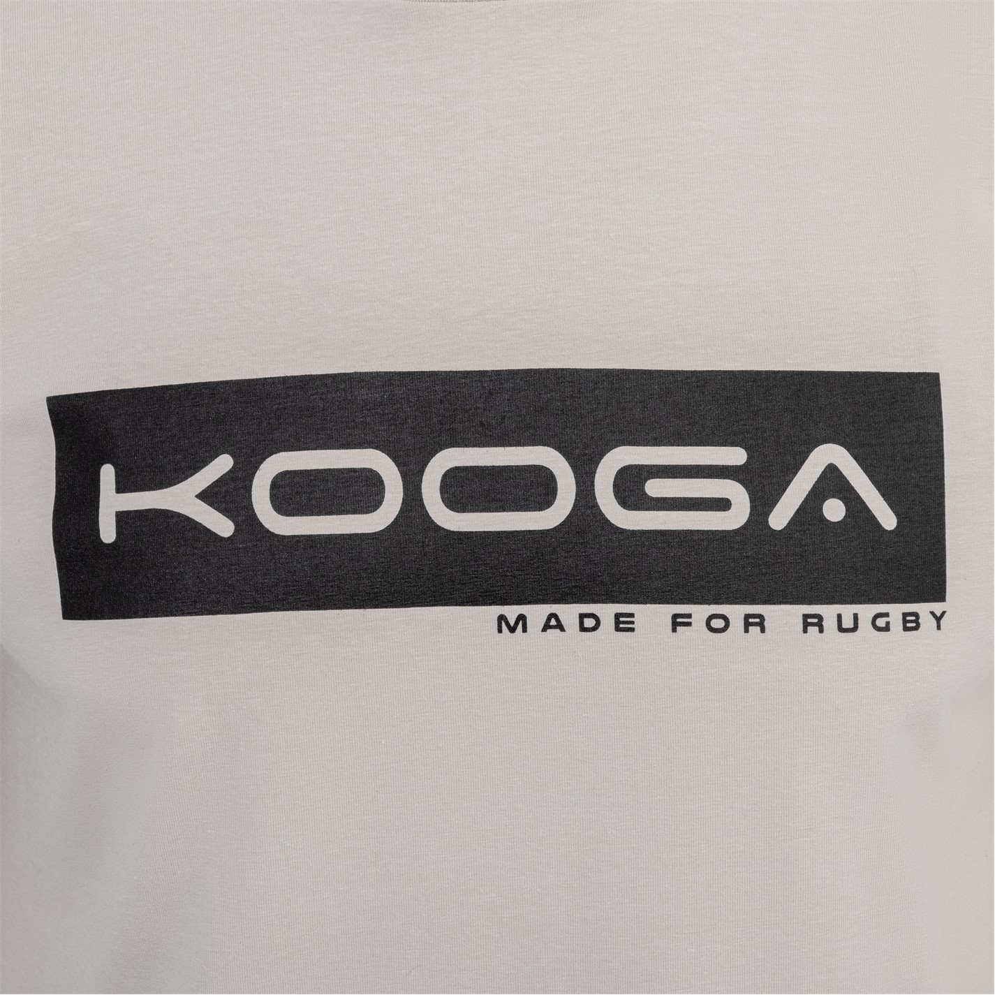 Tricou KooGa Essential Logo Rugby gri