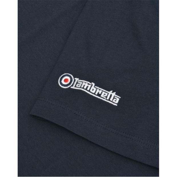 Tricou Lambretta Chev barbati bleumarin