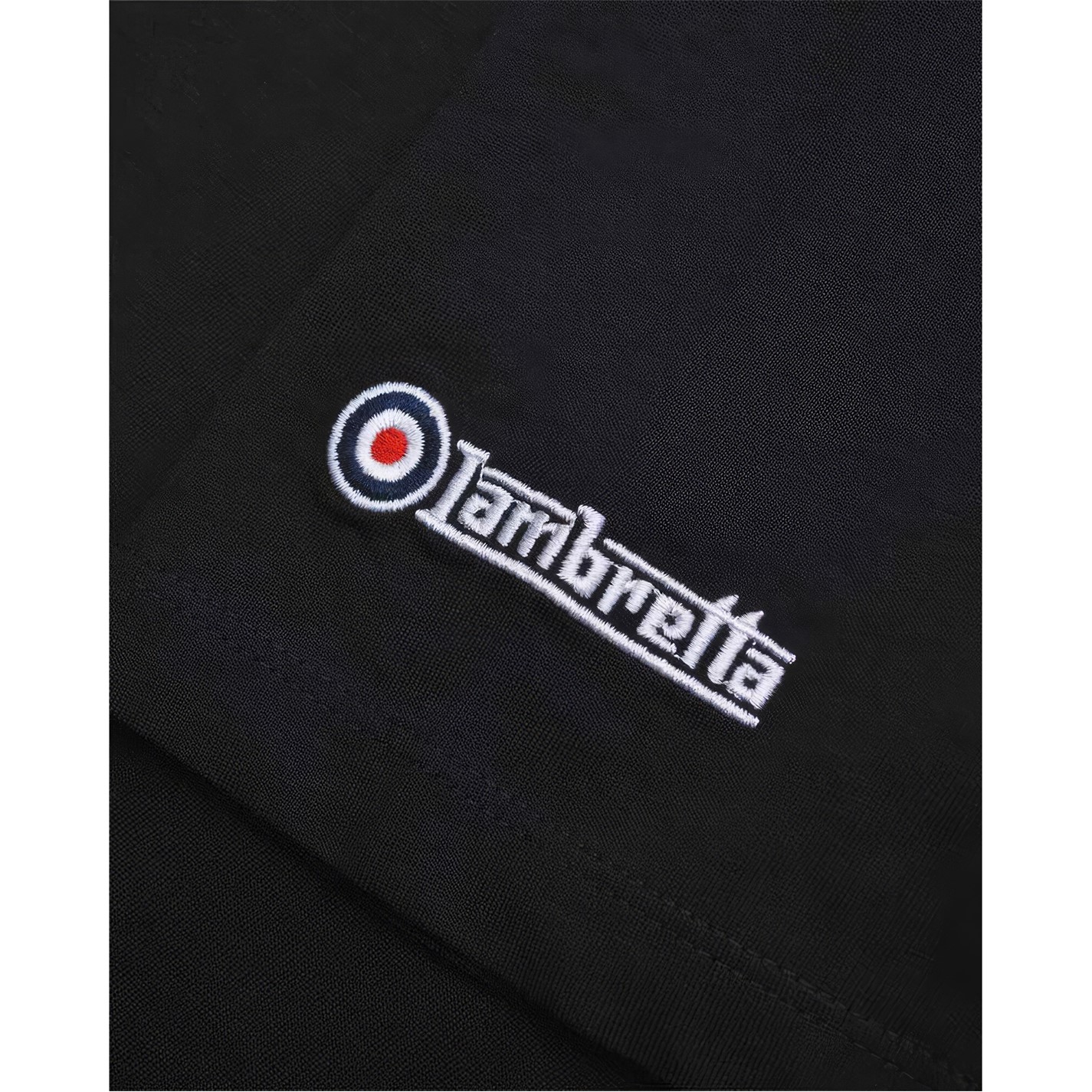 Tricou Lambretta negru alb