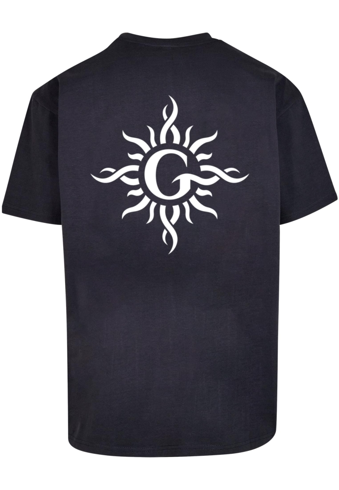 Tricou larg Godsmack - Lunar Phases Heavy bleumarin Merchcode