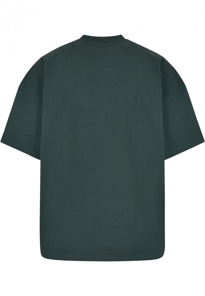 Tricou larg Ultra Heavy verde Urban Classics