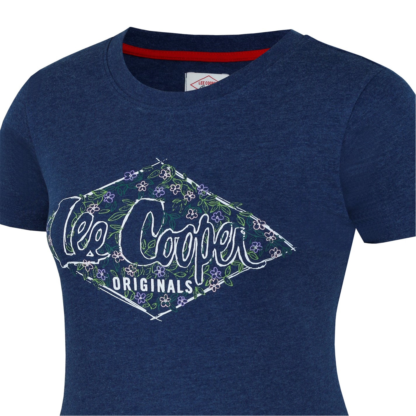 Tricou Lee Cooper clasic pentru Femei bleumarin gri