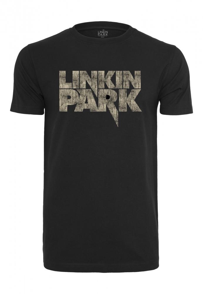 Tricou cu logo Linkin Park Distressed negru Merchcode