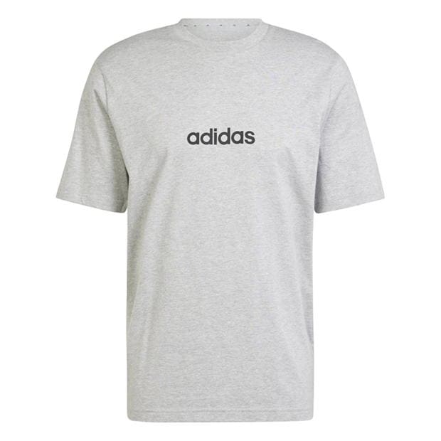 Tricouri Tricou cu logo adidas Essentials Single Jersey - pentru Barbati gri linear