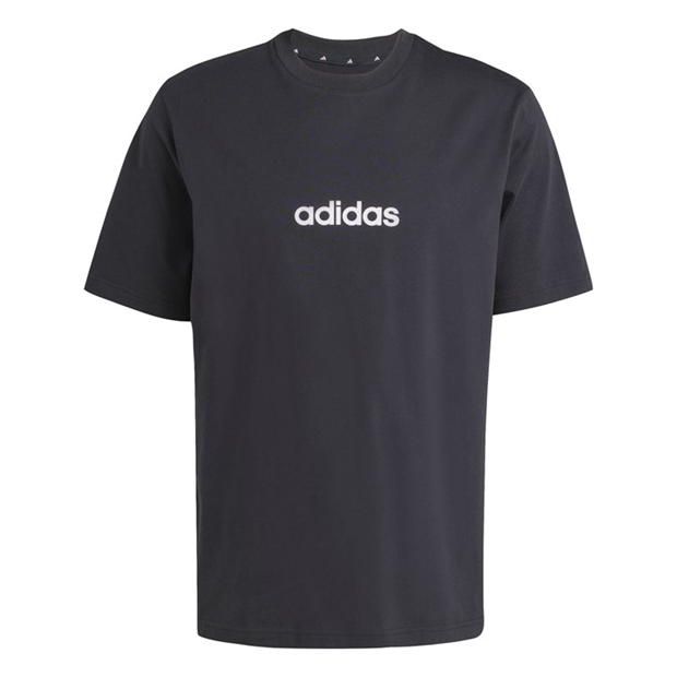 Tricouri Tricou cu logo adidas Essentials Single Jersey - pentru Barbati negru linear