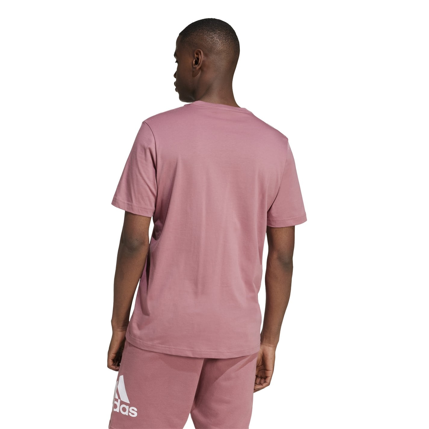 Tricouri Tricou cu logo adidas Essentials Single Jersey - pentru Barbati rosu inchis