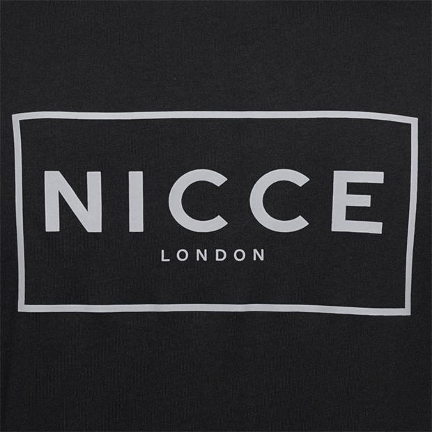 Tricou Nicce maneca scurta a negru