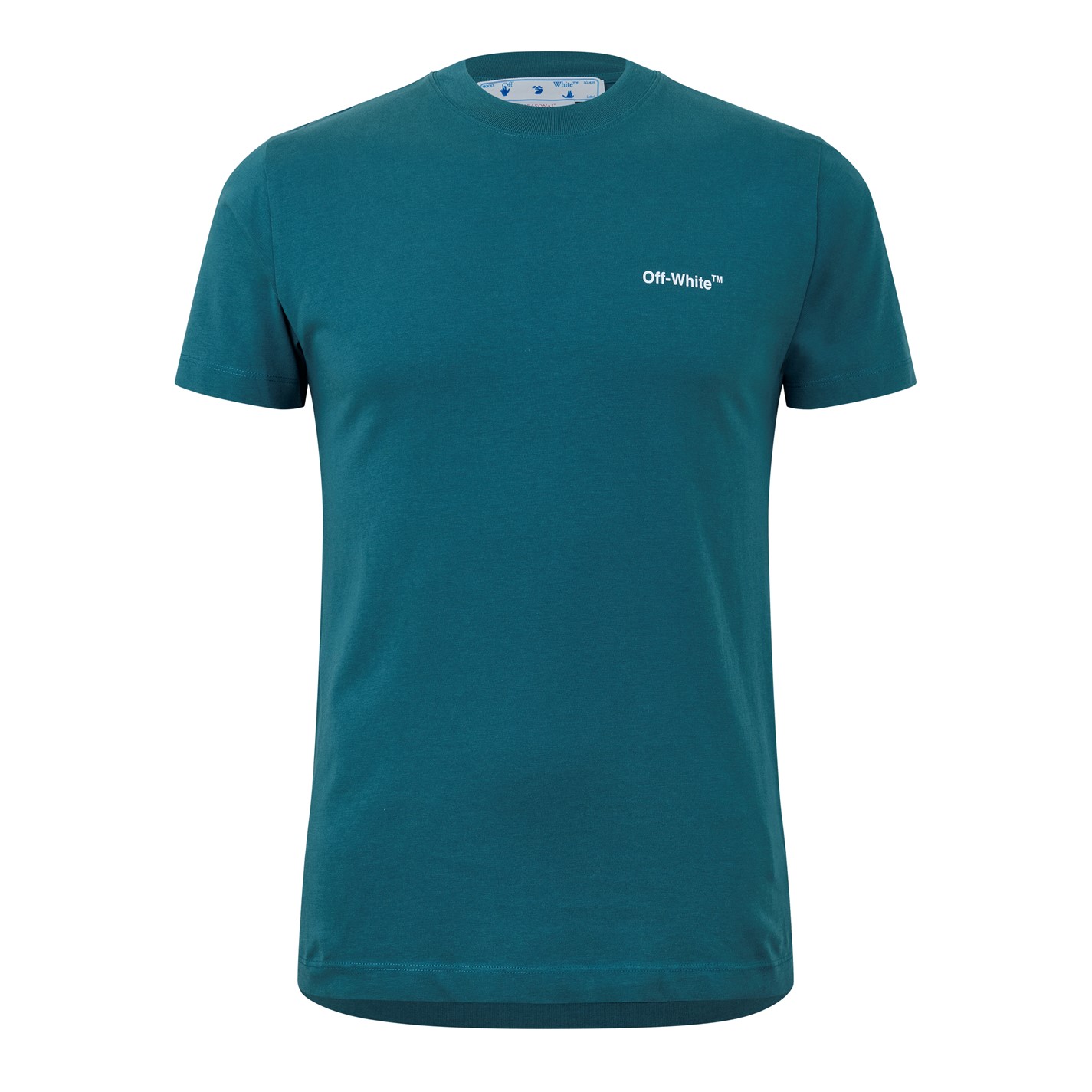 Tricou maneca scurta OFF alb Off Arr pentru barbati verde