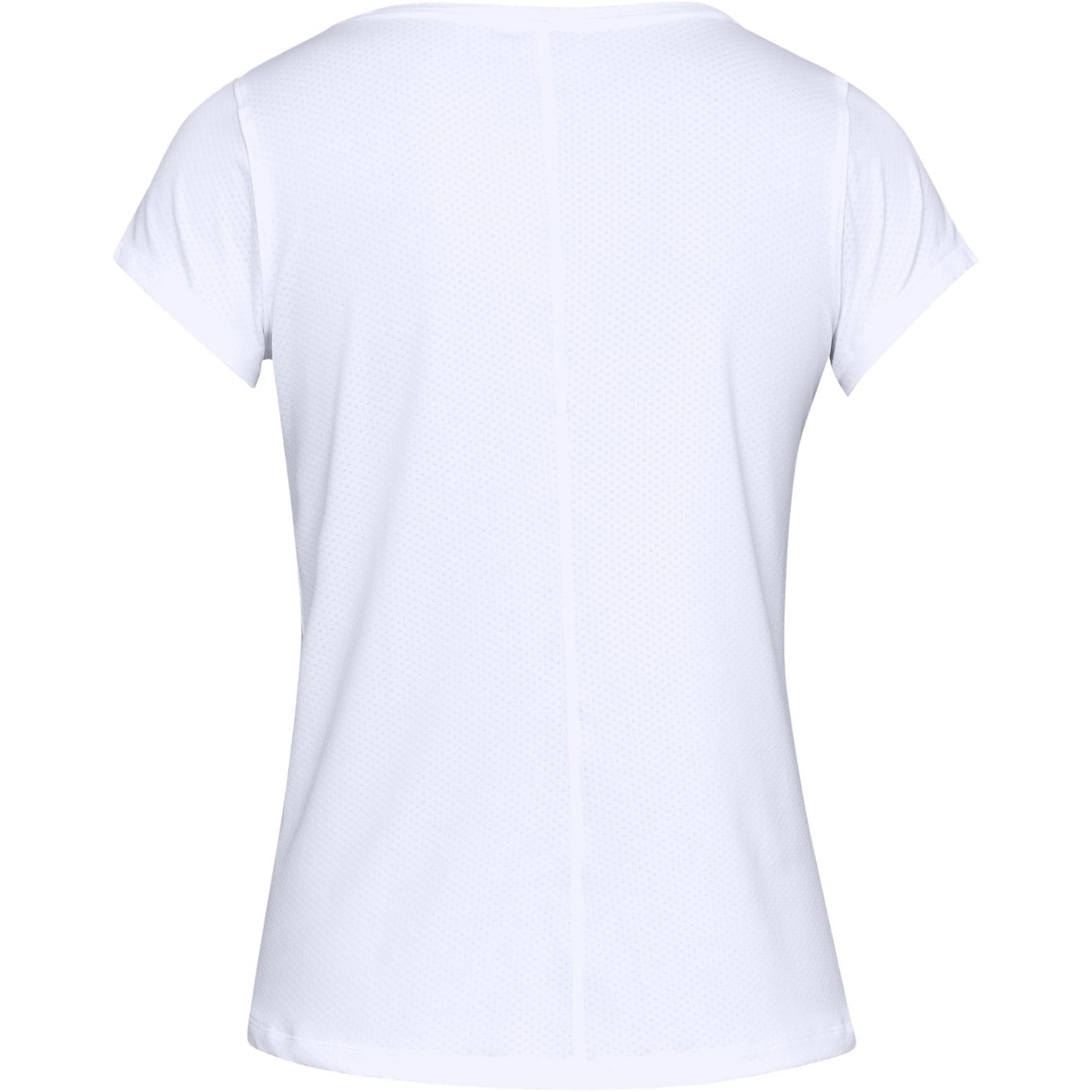 Tricou maneca scurta Under ARMOUR HeatGear® pentru femei alb