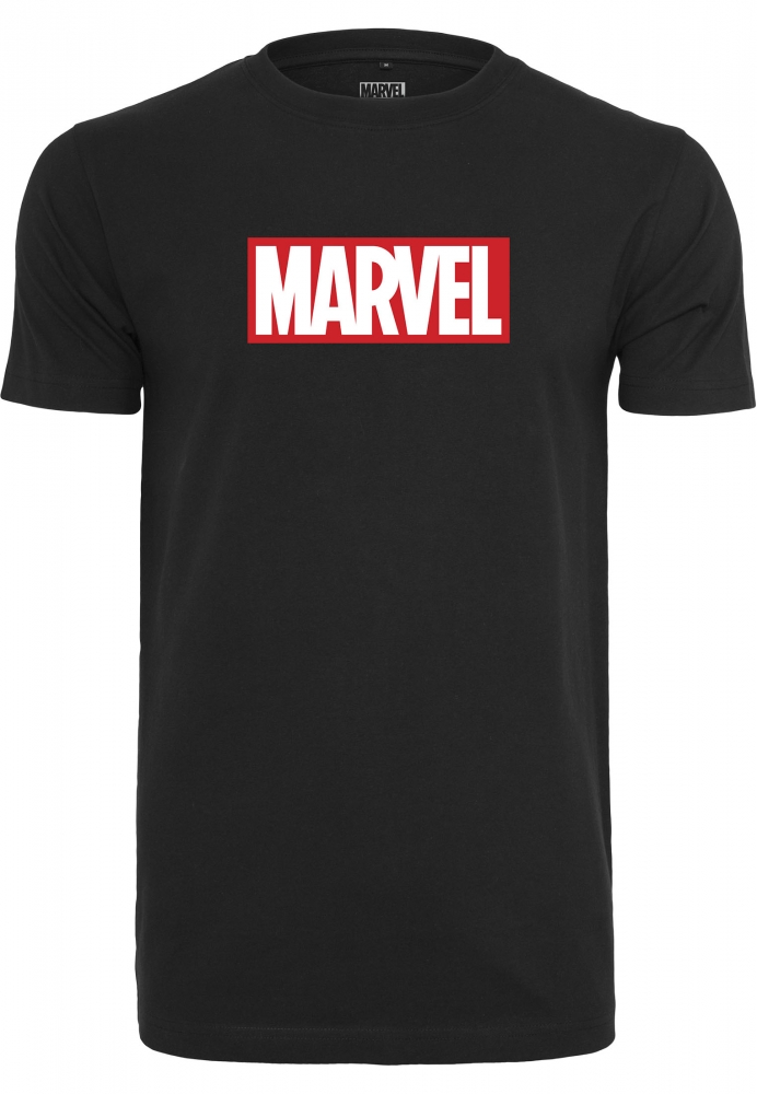 Tricou cu logo Marvel negru Merchcode