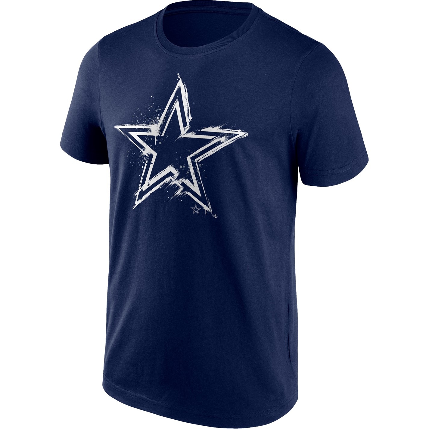 Tricou NFL Splatter Unisex pentru adulti negru cowboys