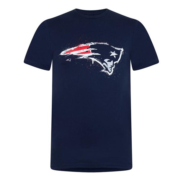 Tricou NFL Splatter Unisex pentru adulti new anglia patriots