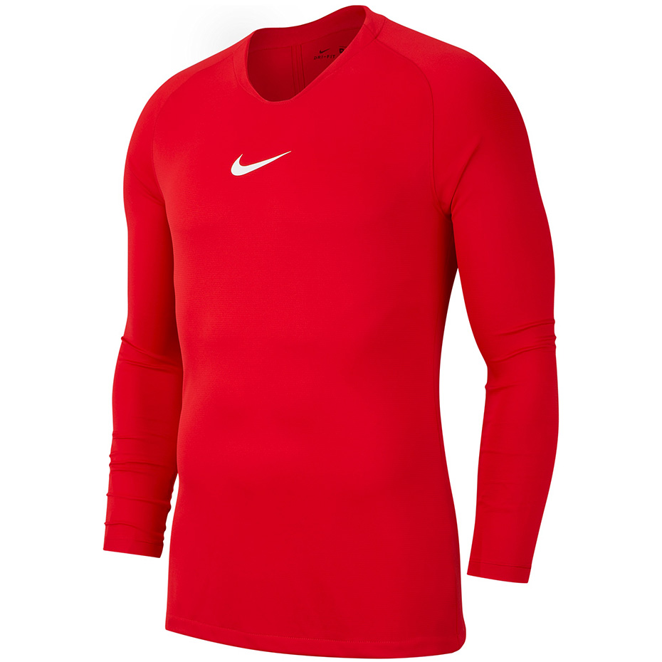 Tricou Nike Dry Park First Layer JSY LS rosu AV2611 657 pentru copii