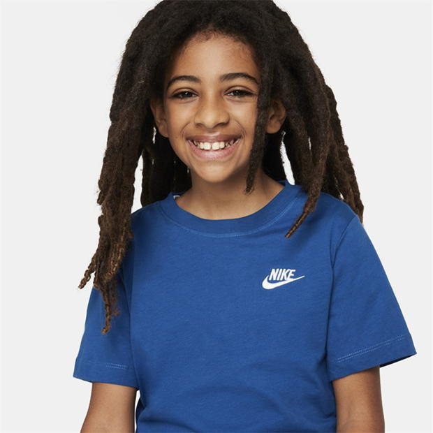 Tricou Nike Futura pentru baietei court albastru