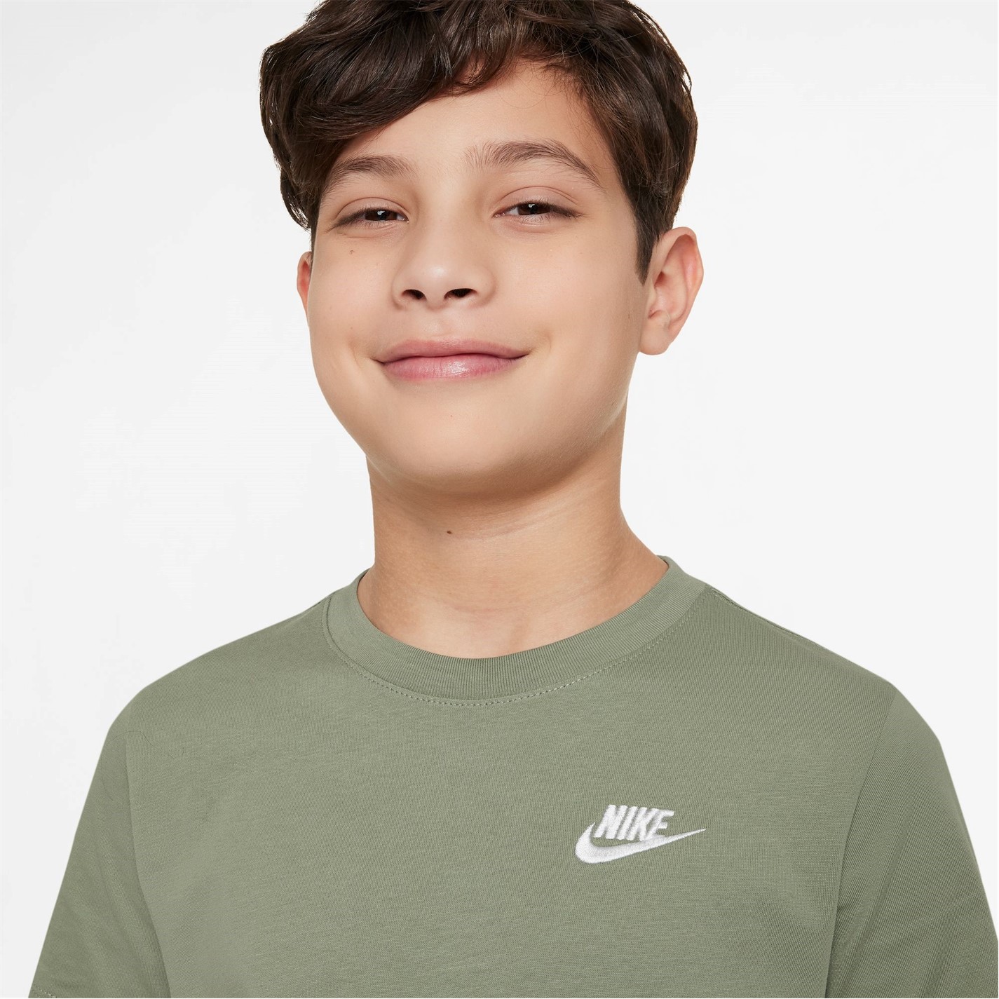 Tricou Nike Futura pentru baietei oil verde