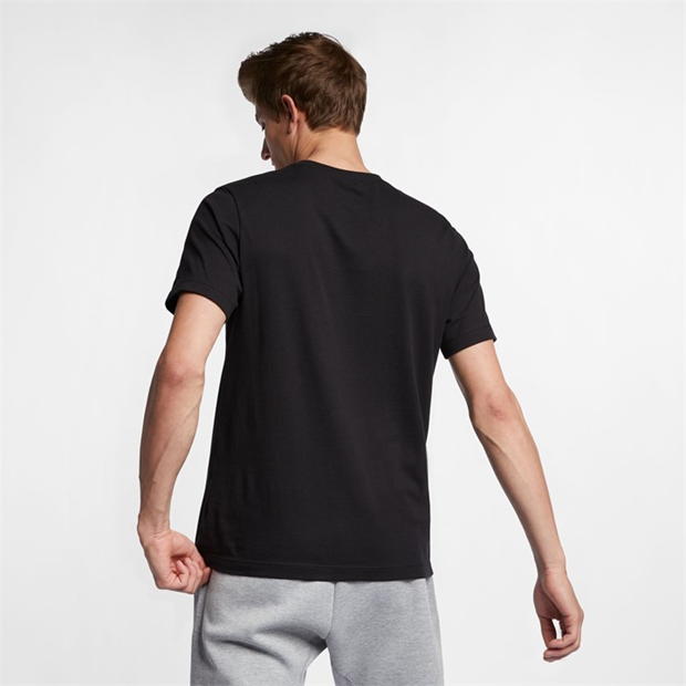 Tricou Nike JDI Swoosh pentru barbati negru alb