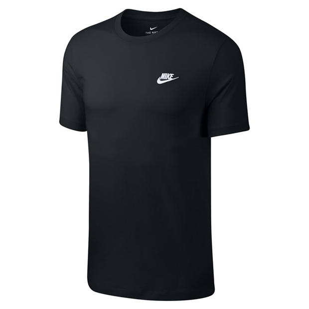 Tricou Nike Sportswear Club pentru Barbati negru alb