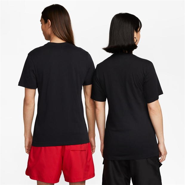 Tricou Nike Sportswear Club pentru Barbati negru alb