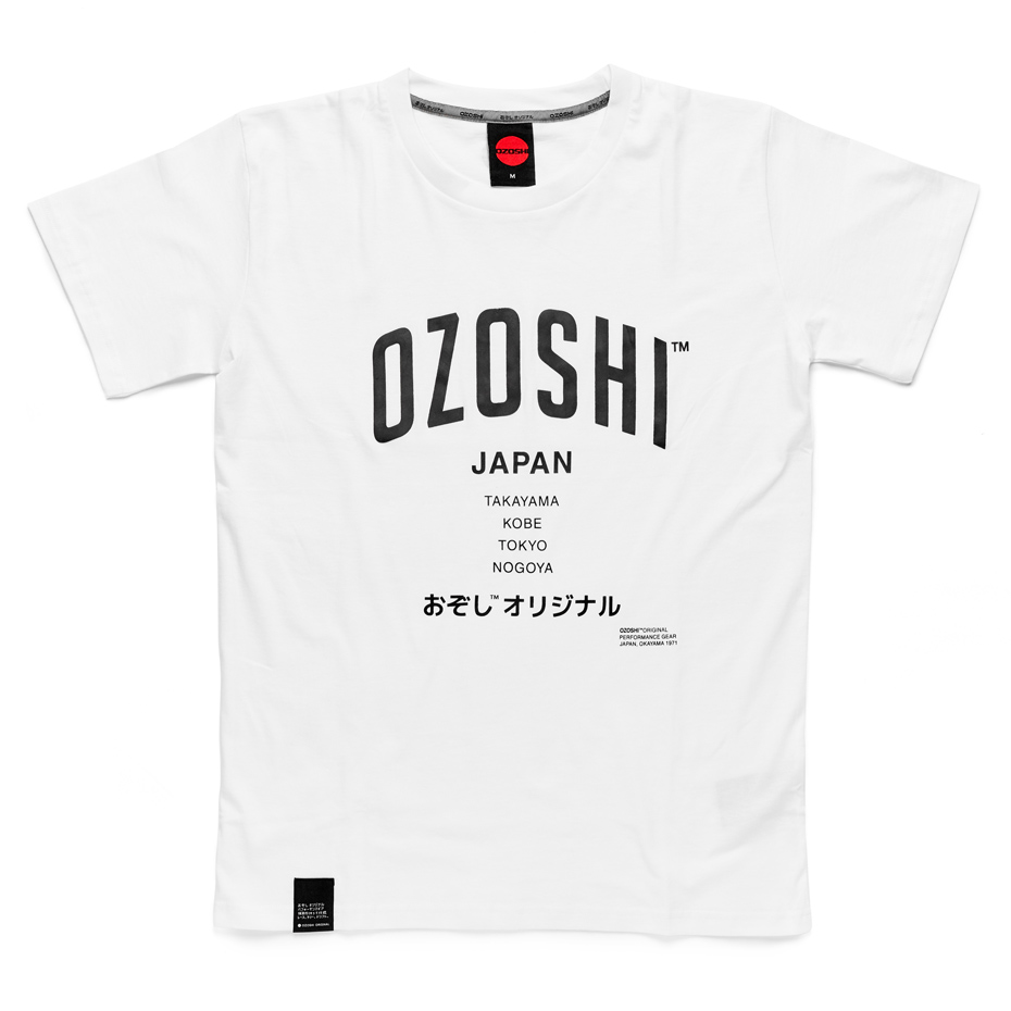 Tricou Ozoshi Atsumi alb TSH O20TS007 pentru Barbati