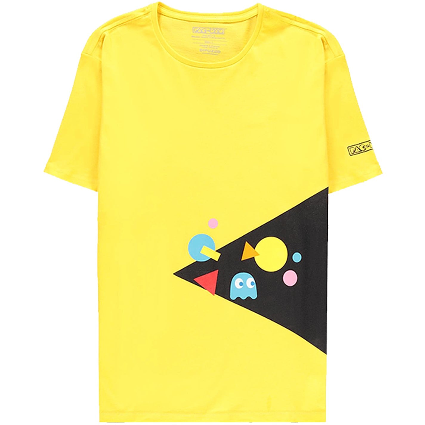 Tricou Pac-Man Pac Man galben Bite M multicolor