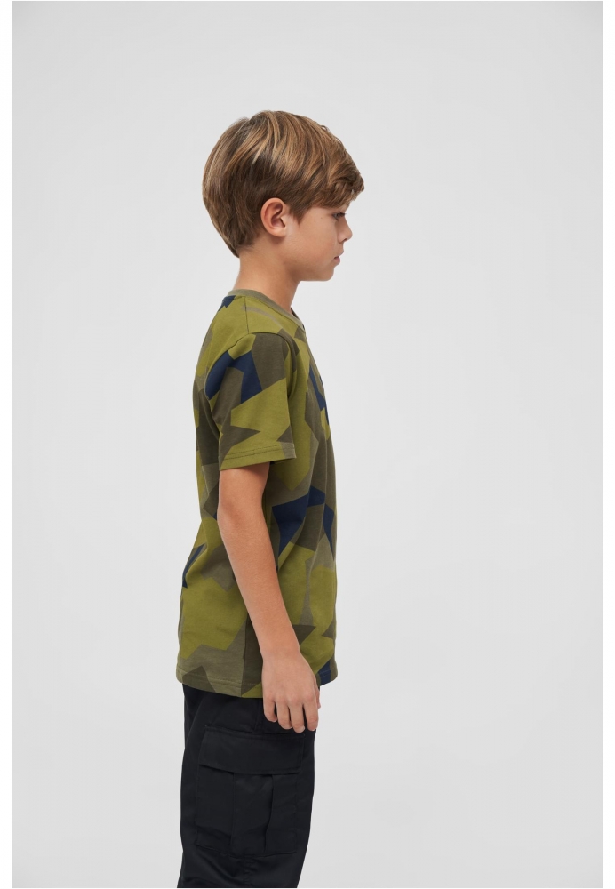 Tricou pentru Copii swedish camuflaj Brandit