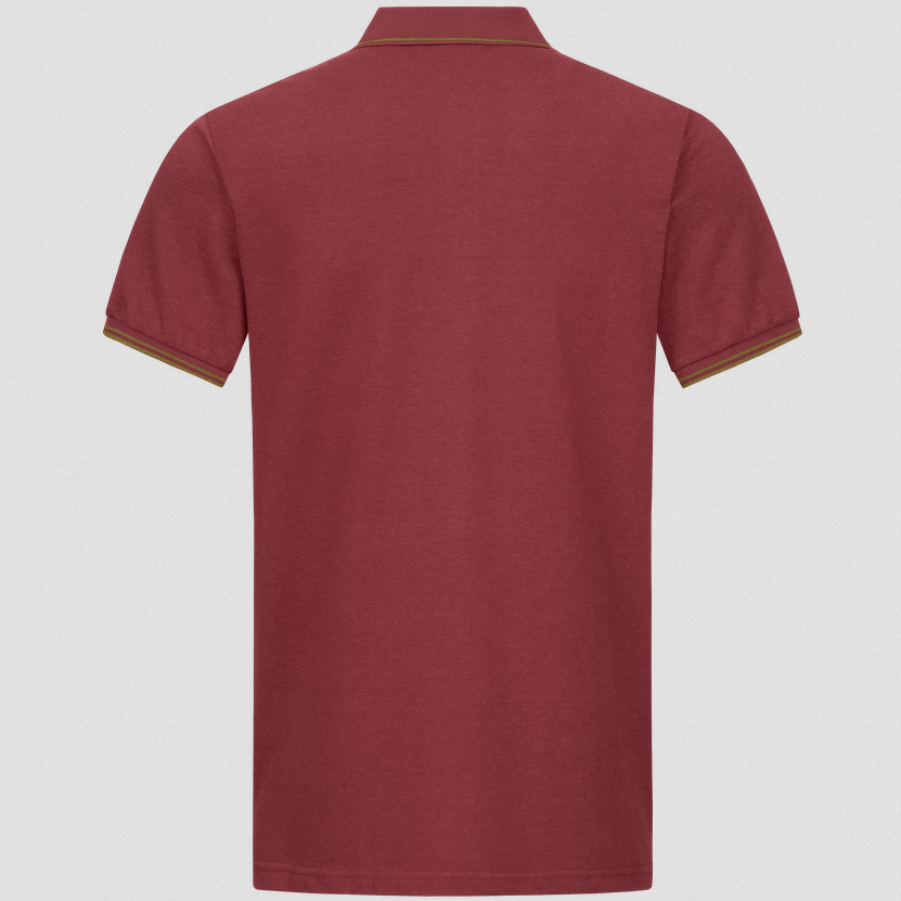 TRICOU POLO 22 BORDEAUX BLASER