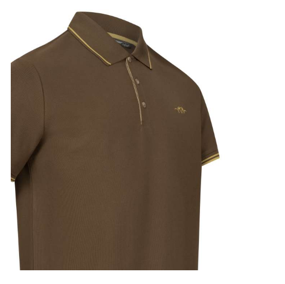 TRICOU POLO 22 DARK maro BLASER