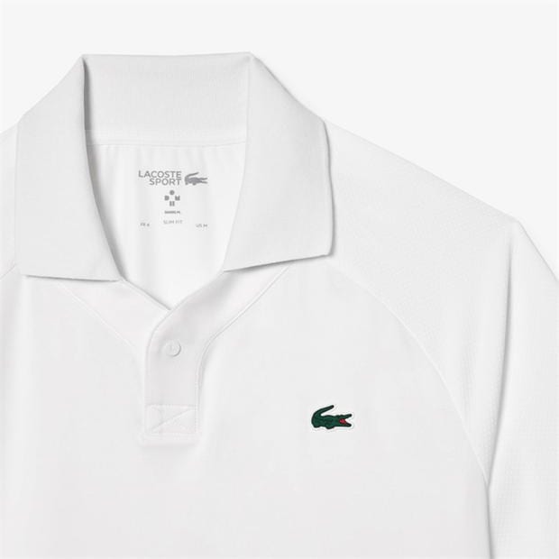 Tricouri Polo cu Maneca Scurta Lacoste Logo alb