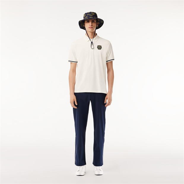 Tricouri polo Lacoste maneca scurta alb