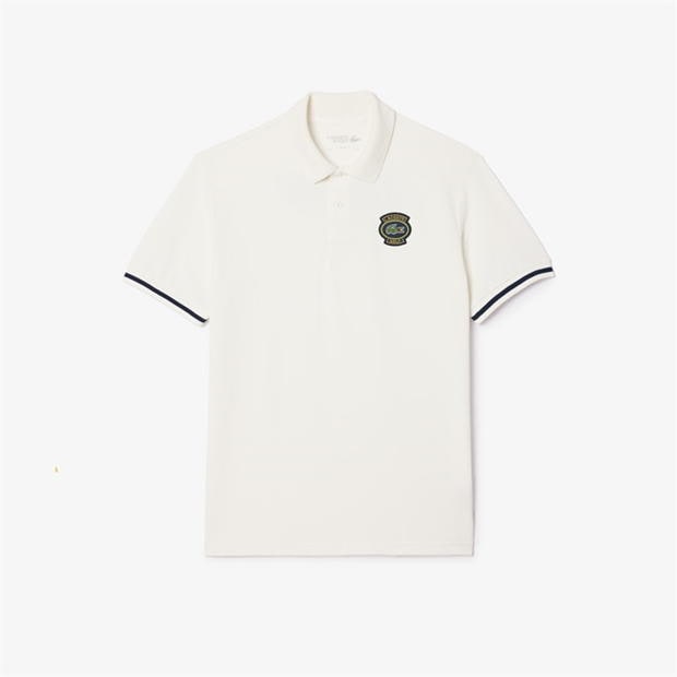 Tricouri polo Lacoste maneca scurta alb