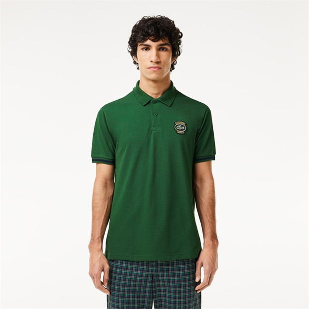 Tricouri polo Lacoste maneca scurta verde