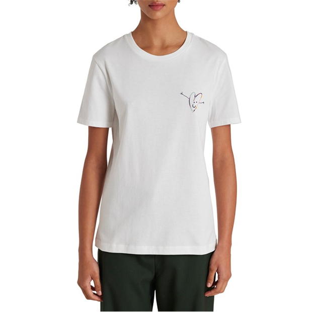 Tricou PS Paul Smith Hug alb