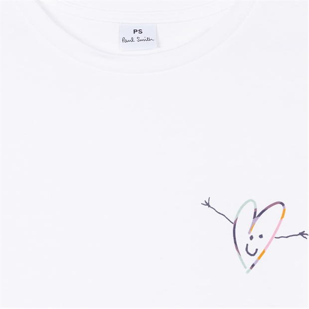 Tricou PS Paul Smith Hug alb