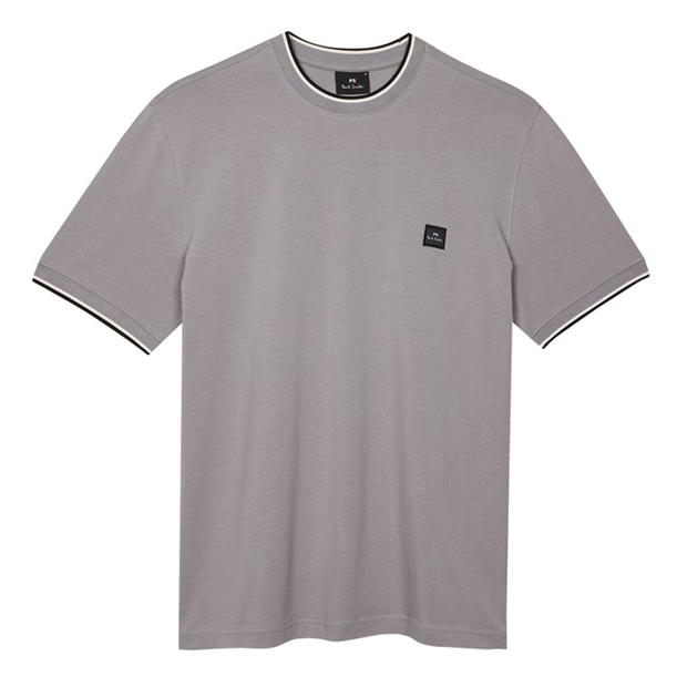 Tricou PS PAUL SMITH Logo Patch flat gri