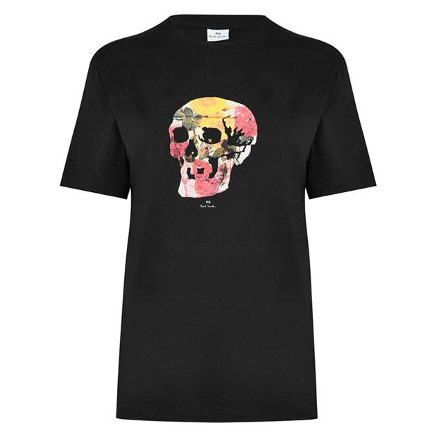 Tricou PS PAUL SMITH Skull negru